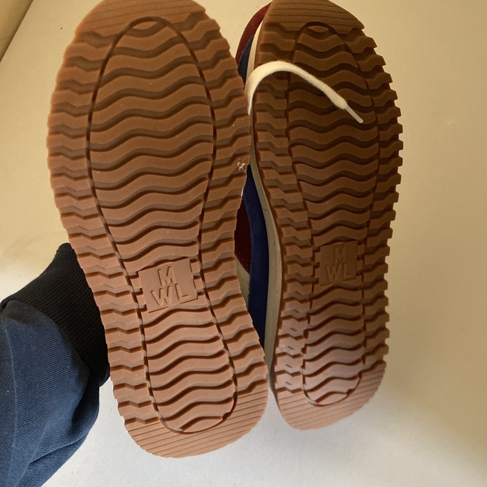 MADEWELL KICKOFF TRAINER SNEAKERS IN
COLORBLOCK LEATHER AND SUEDE SIZE 5 NEW - Picture 6 of 7